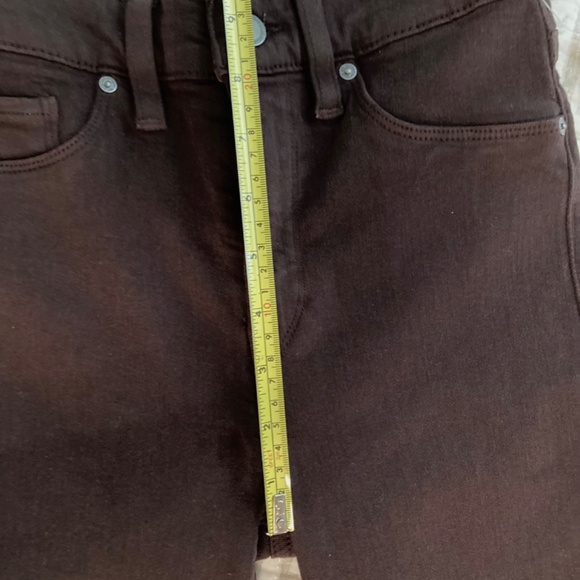 NWT Hudson Barbara Chocolate Brown Jeans Sz 25 - Picture 6 of 9